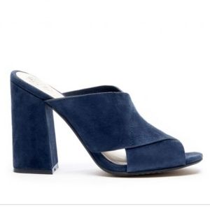 Vince Camuto Jevan Mule 🎶Blue Suede shoes 🎶